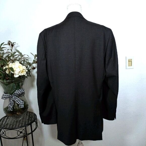 ADOLFO DARK GRAY SPORT COAT EUC - Picture 2 of 7